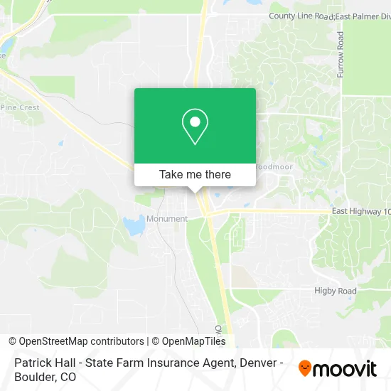 Patrick Hall - State Farm Insurance Agent map