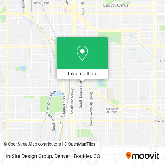 In-Site Design Group map