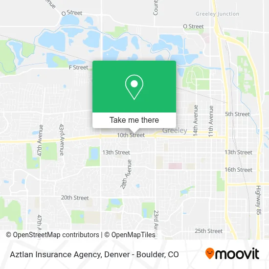 Aztlan Insurance Agency map