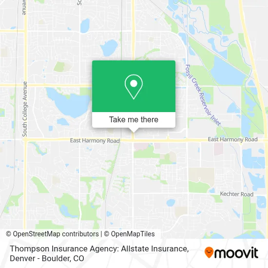 Thompson Insurance Agency: Allstate Insurance map