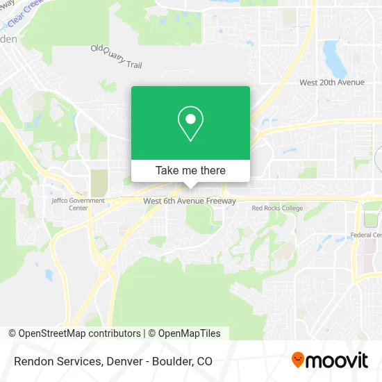 Rendon Services map