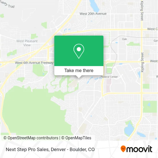 Next Step Pro Sales map
