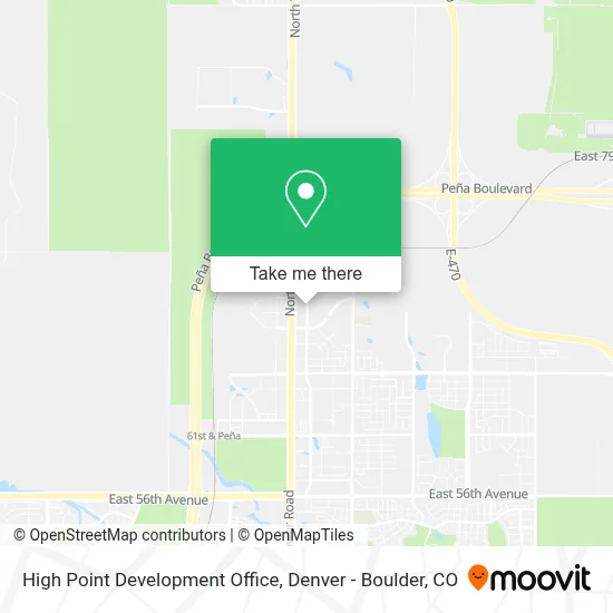 High Point Development Office map
