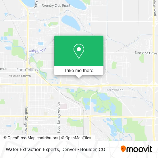 Water Extraction Experts map