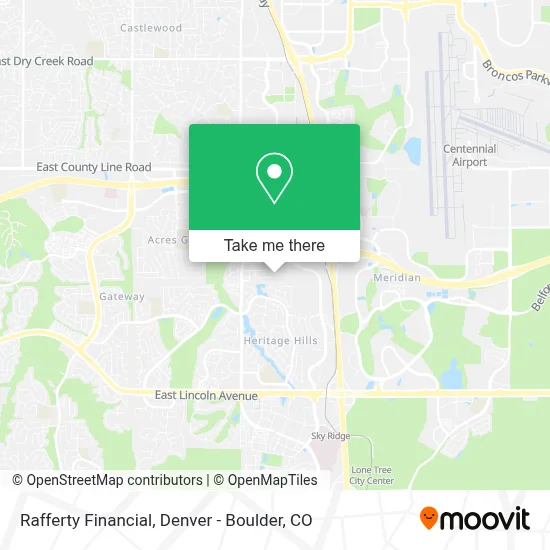 Rafferty Financial map