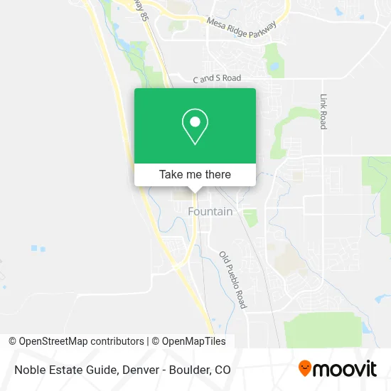 Noble Estate Guide map