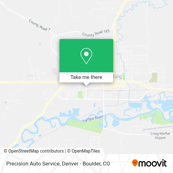 Precision Auto Service map