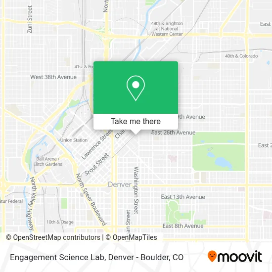 Engagement Science Lab map
