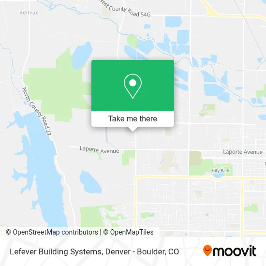 Lefever Building Systems map