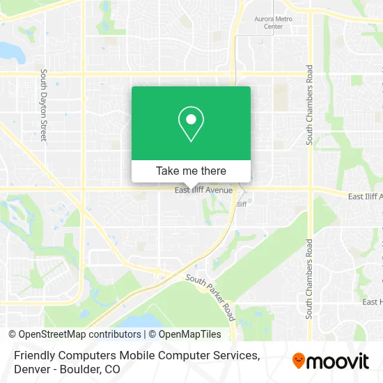 Friendly Computers Mobile Computer Services map