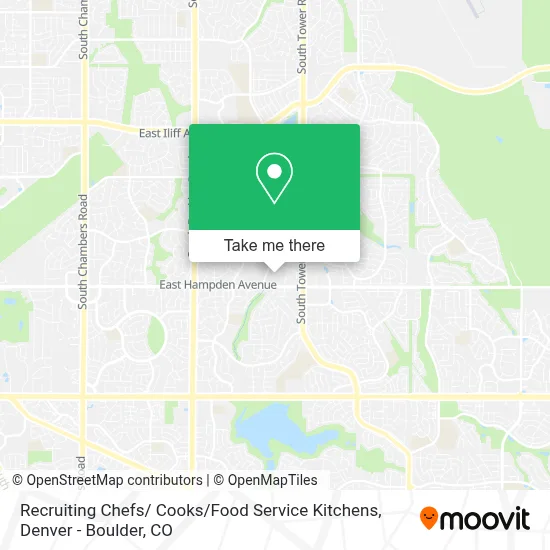 Recruiting Chefs/ Cooks / Food Service Kitchens map