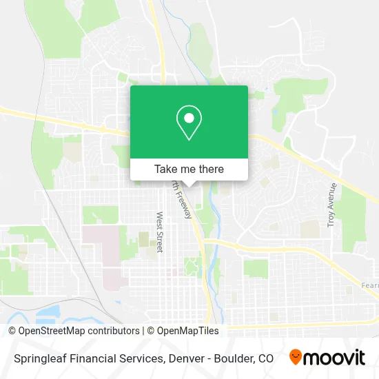 Springleaf Financial Services map