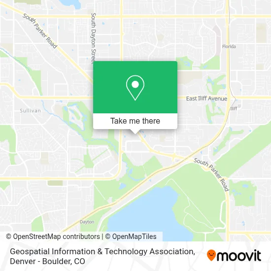Geospatial Information & Technology Association map