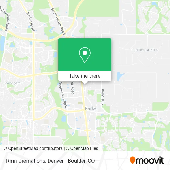 Rmn Cremations map