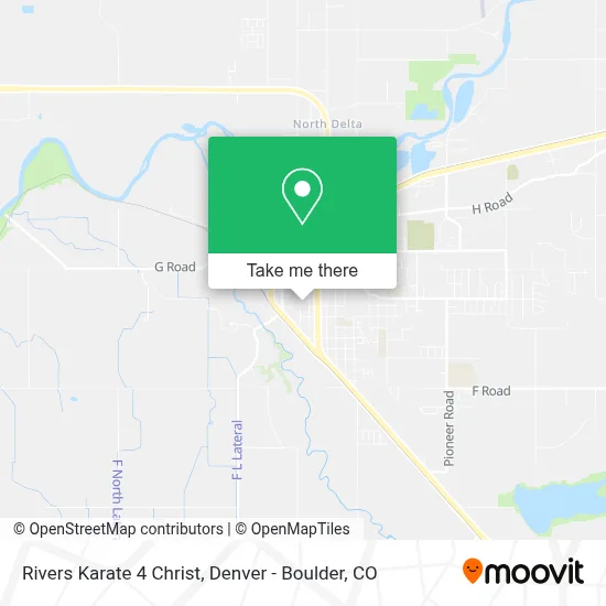 Rivers Karate 4 Christ map