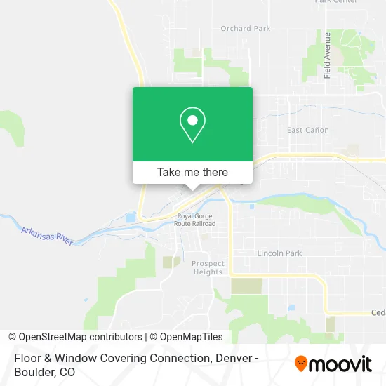 Floor & Window Covering Connection map