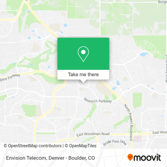 Envision Telecom map