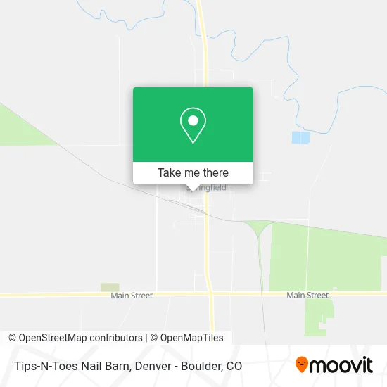 Tips-N-Toes Nail Barn map