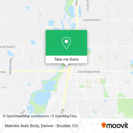 Mahnke Auto Body map