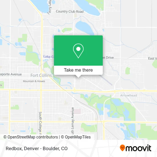 Redbox map