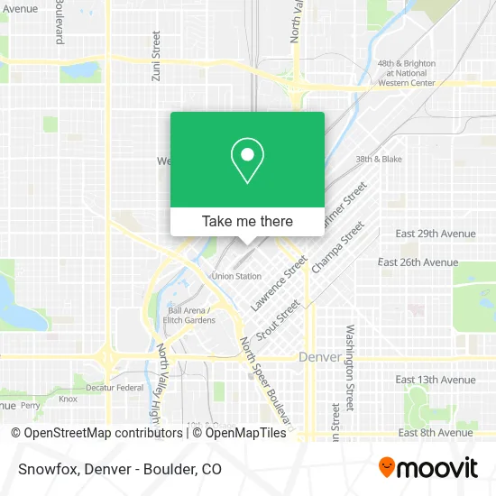 Snowfox map