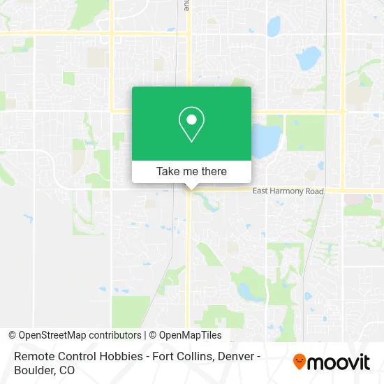 Remote Control Hobbies - Fort Collins map