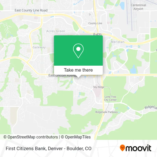 First Citizens Bank map