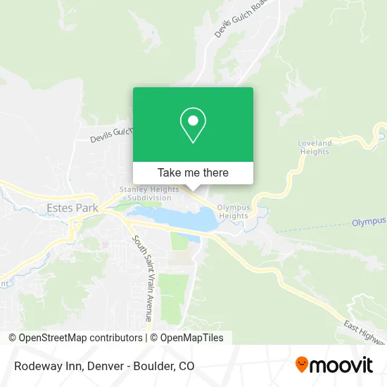 Rodeway Inn map