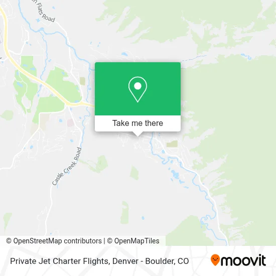Private Jet Charter Flights map