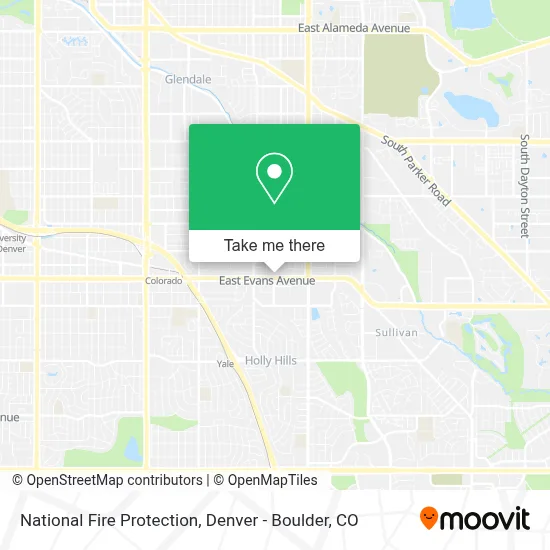 National Fire Protection map