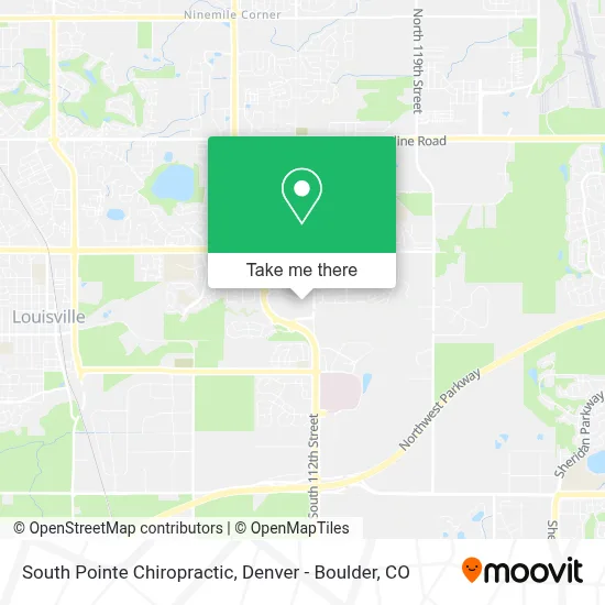 South Pointe Chiropractic map
