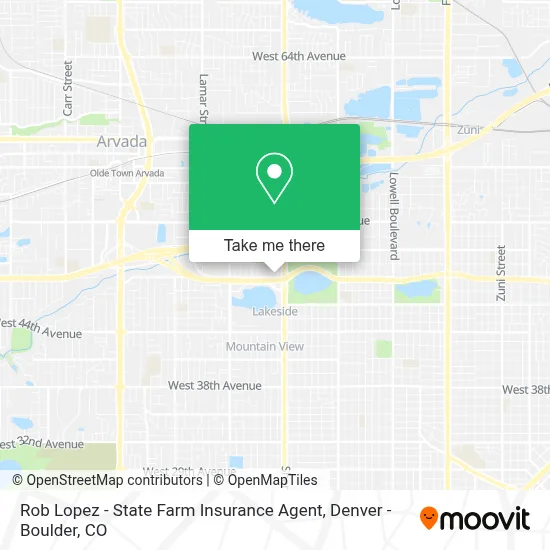 Rob Lopez - State Farm Insurance Agent map
