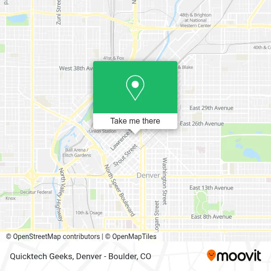 Quicktech Geeks map