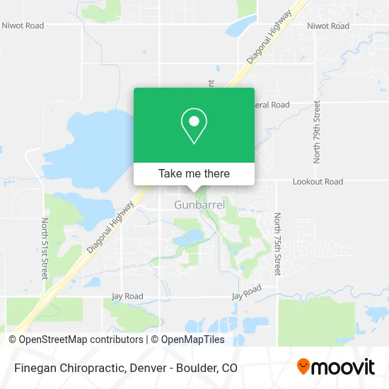 Finegan Chiropractic map