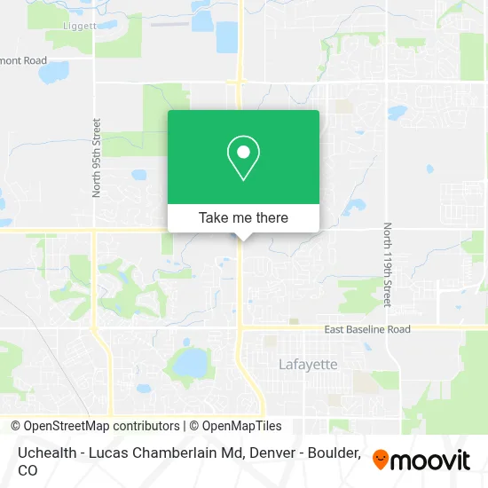 Uchealth - Lucas Chamberlain Md map