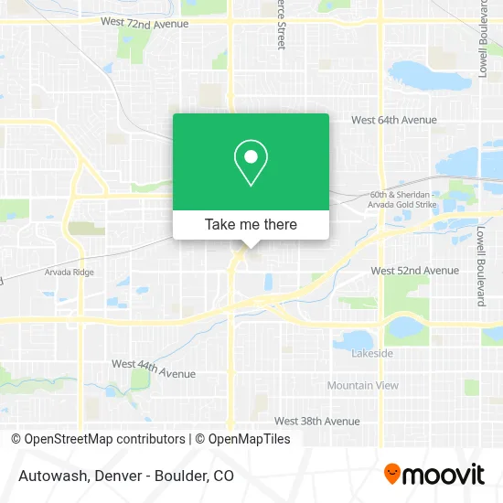 Autowash map