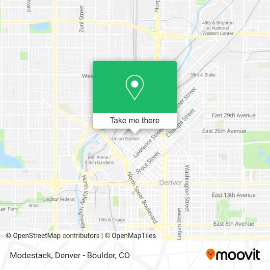 Modestack map