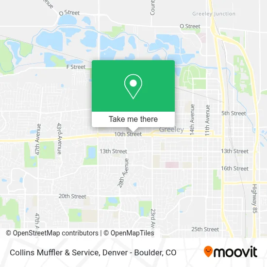 Collins Muffler & Service map