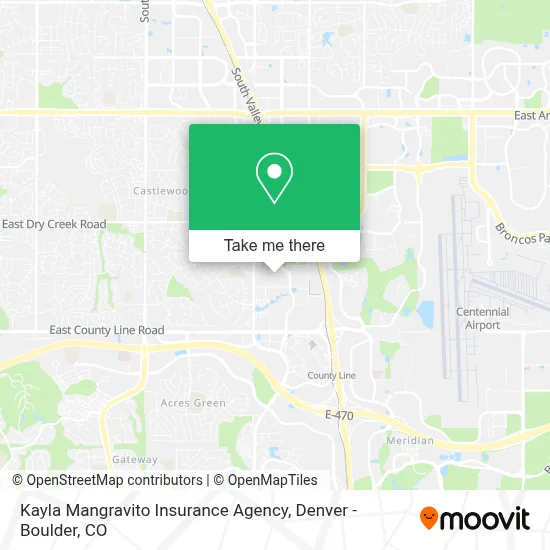 Kayla Mangravito Insurance Agency map