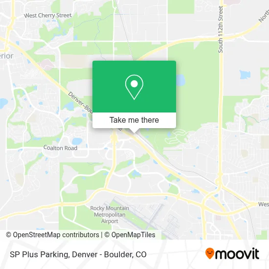 SP Plus Parking map