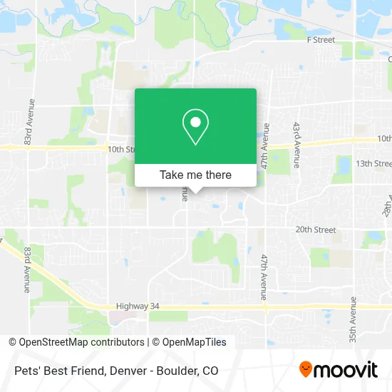 Pets' Best Friend map