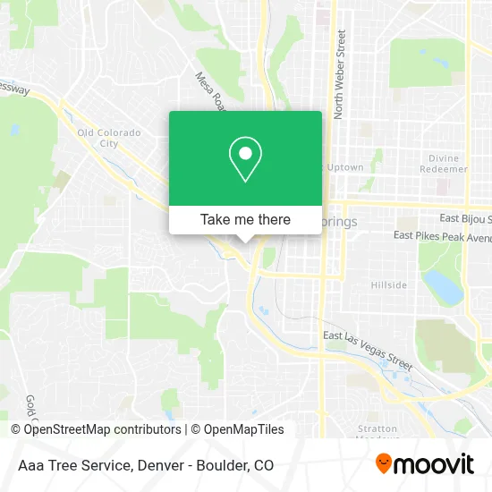 Aaa Tree Service map