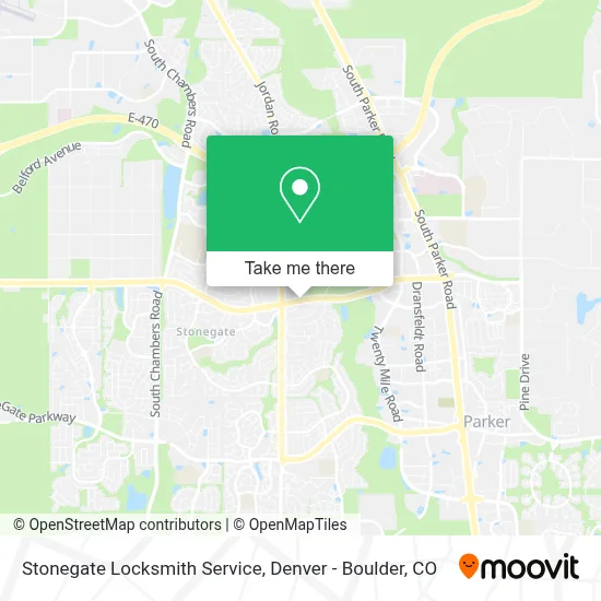 Stonegate Locksmith Service map