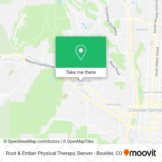 Root & Ember Physical Therapy map
