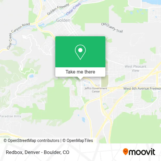 Redbox map