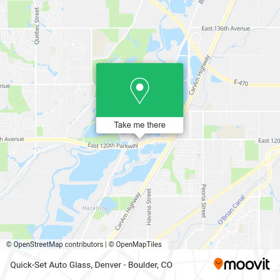 Quick-Set Auto Glass map