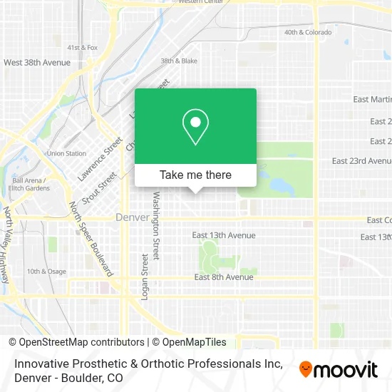 Innovative Prosthetic & Orthotic Professionals Inc map