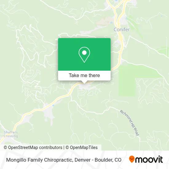 Mongillo Family Chiropractic map
