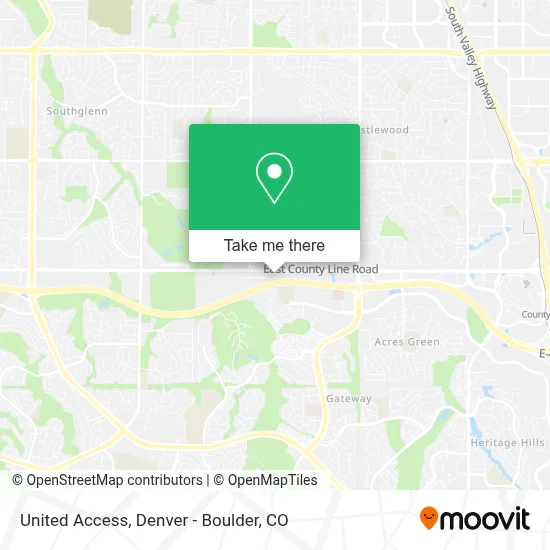 United Access map
