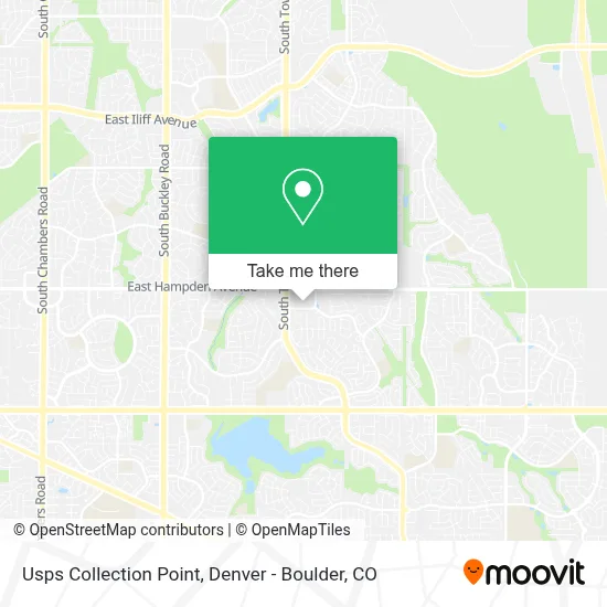 Usps Collection Point map